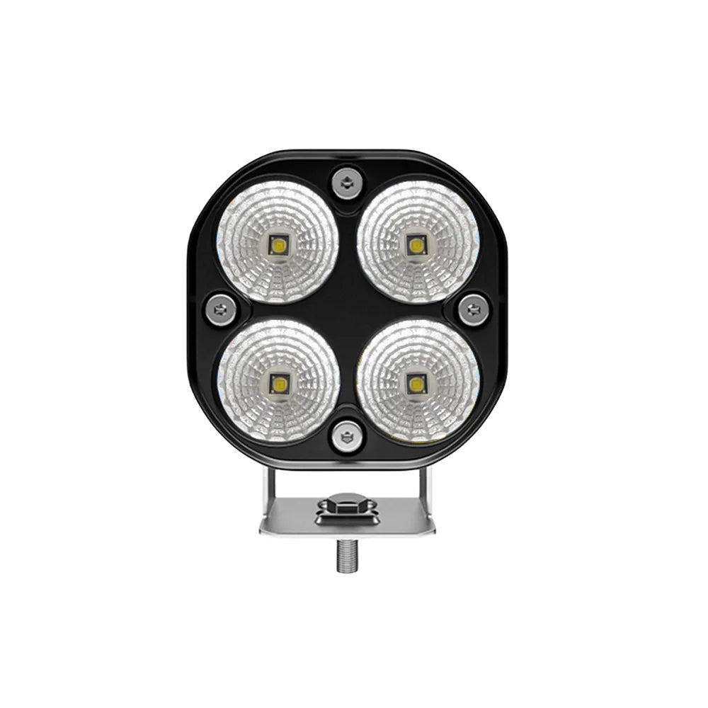 Projetores de Trabalho LED de 3 Polegadas 12V 24V Luzes Pod Faróis para Motociclos Barra LED Flood Luzes de Nevoeiro para Carro Caminhão 4x4 Todo-o-Terreno ATV