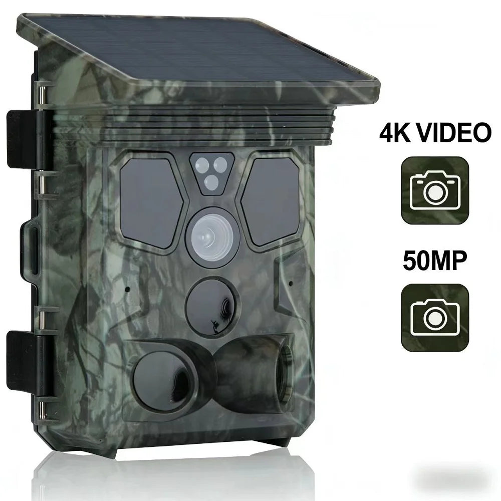 4K 50MP WiFi Trail Camera with 940NM Night Vision
