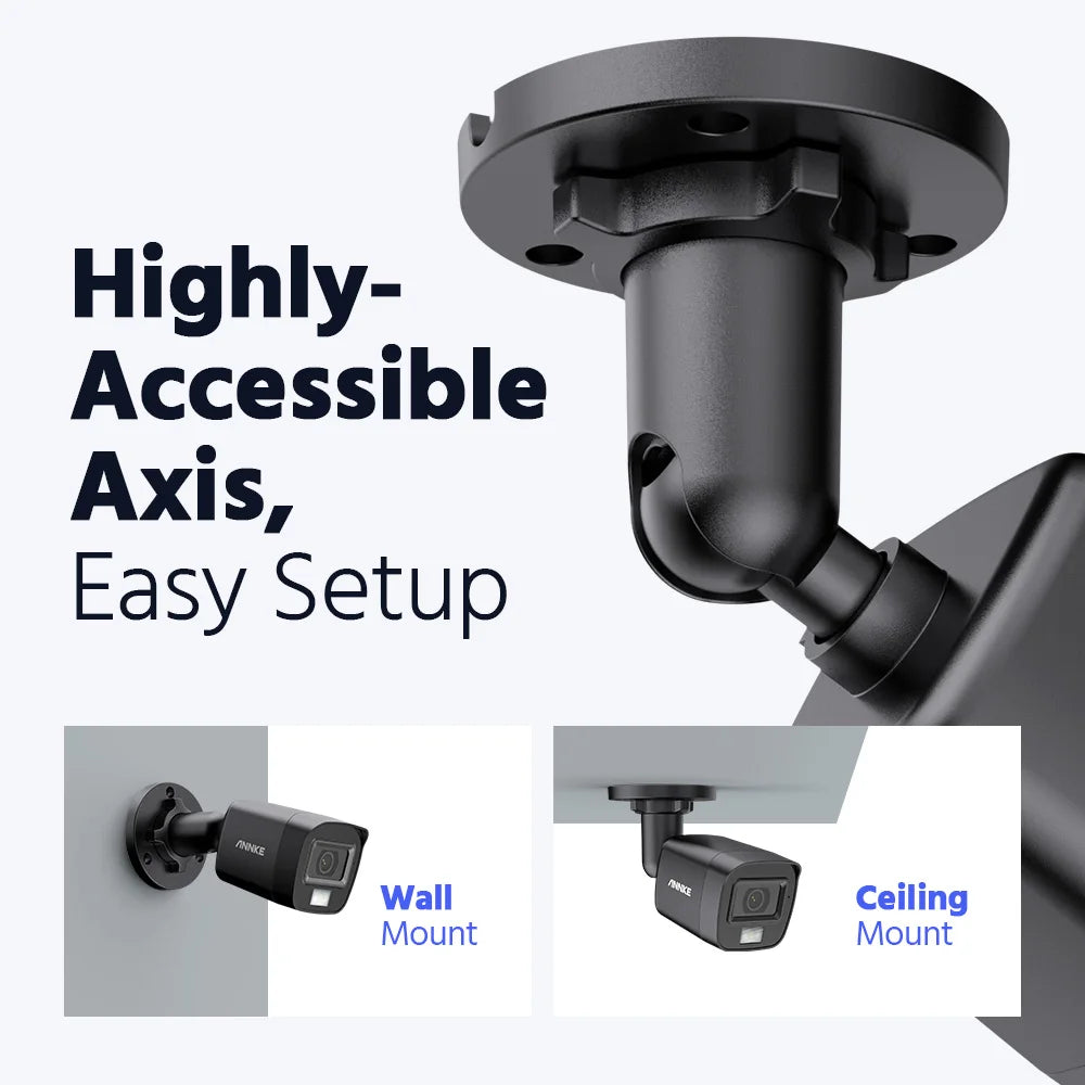 ANNKE 3K IP67 Weatherproof Security Camera with Two-Way Audio