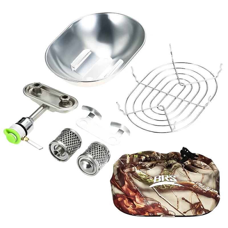 Portable Double Head Infrared Gas Heater for Camping