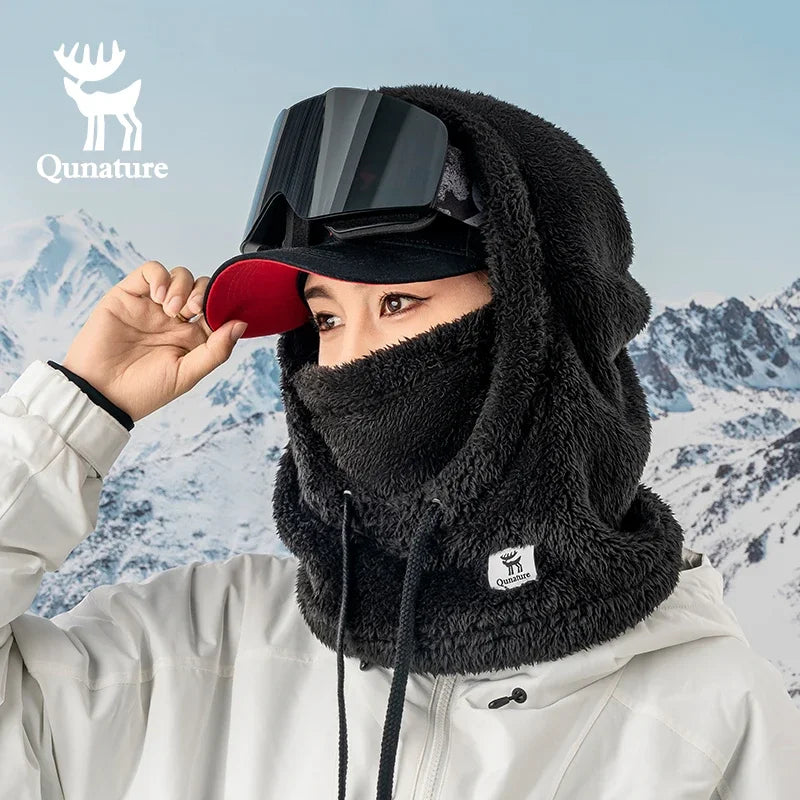 Winter Ski Mask Balaclava Full Face Fleece Hood Neck Warmer