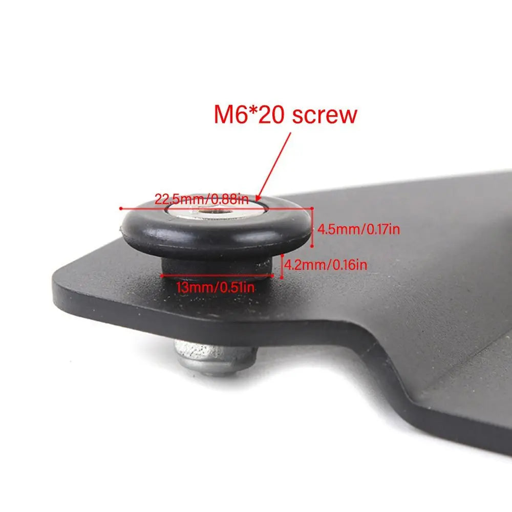 Motorcycle Top-Box Mounting Bushings, Pack of 4