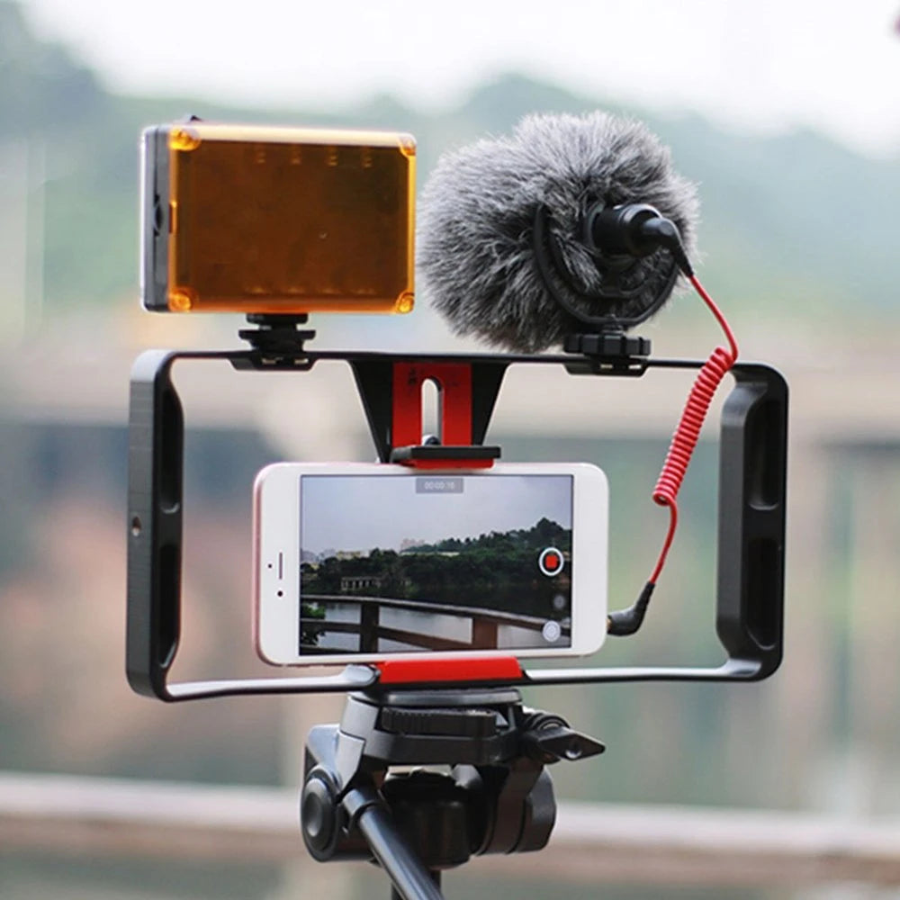 Smartphone Video Cage with Accessory Mounts