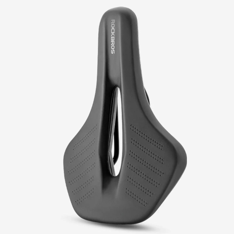 Breathable Bicycle Saddle with Ergonomic Cutout for Long Rides