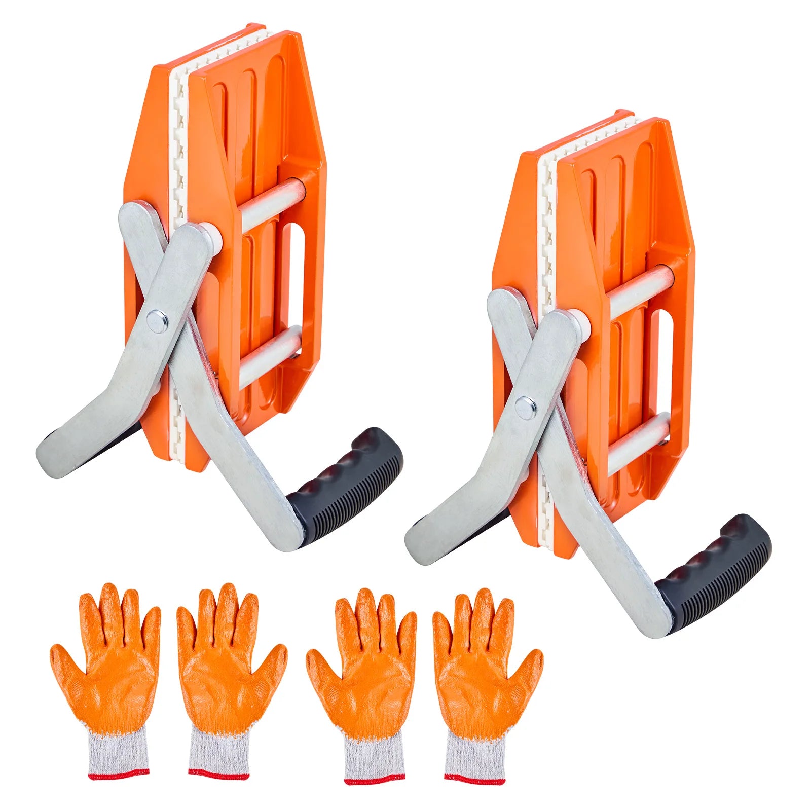2 Pack Panel Carrying Clamps 660lb Capacity with Rubber Grip Pads