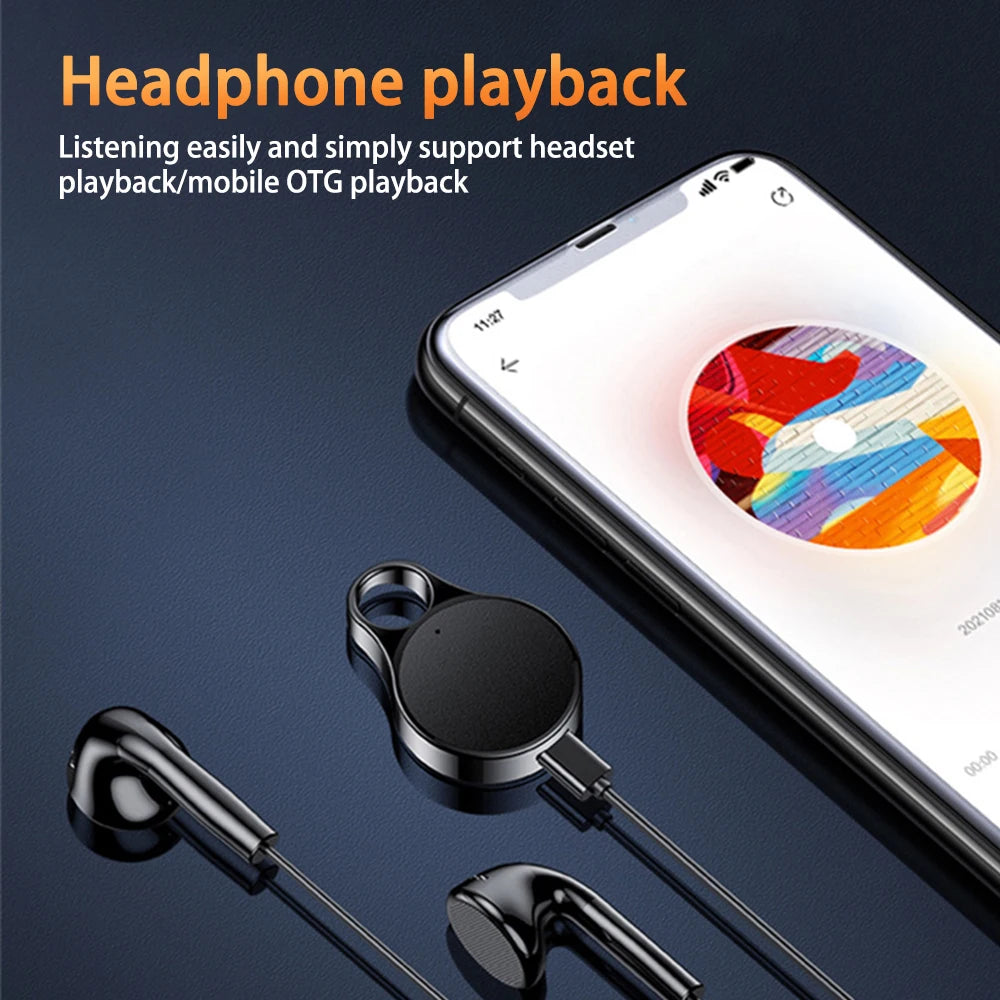 Mini diktafon s glasovnom aktivacijom 8-32GB 20 sati snimanja