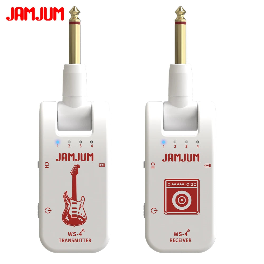 WS-4 2.4GHz Wireless Guitar Transmitter and Receiver