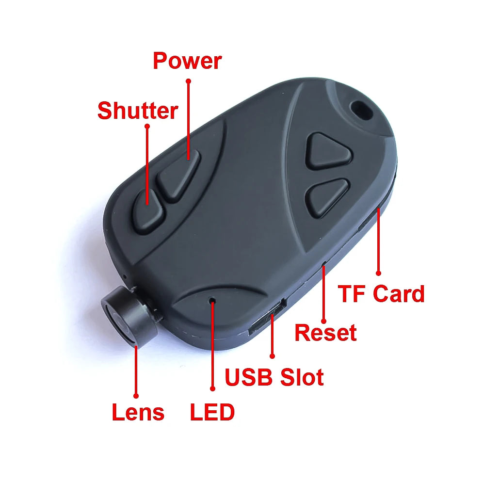 Mini 1080P HD DVR Camera 808 #32S Lens D with Motion Detection