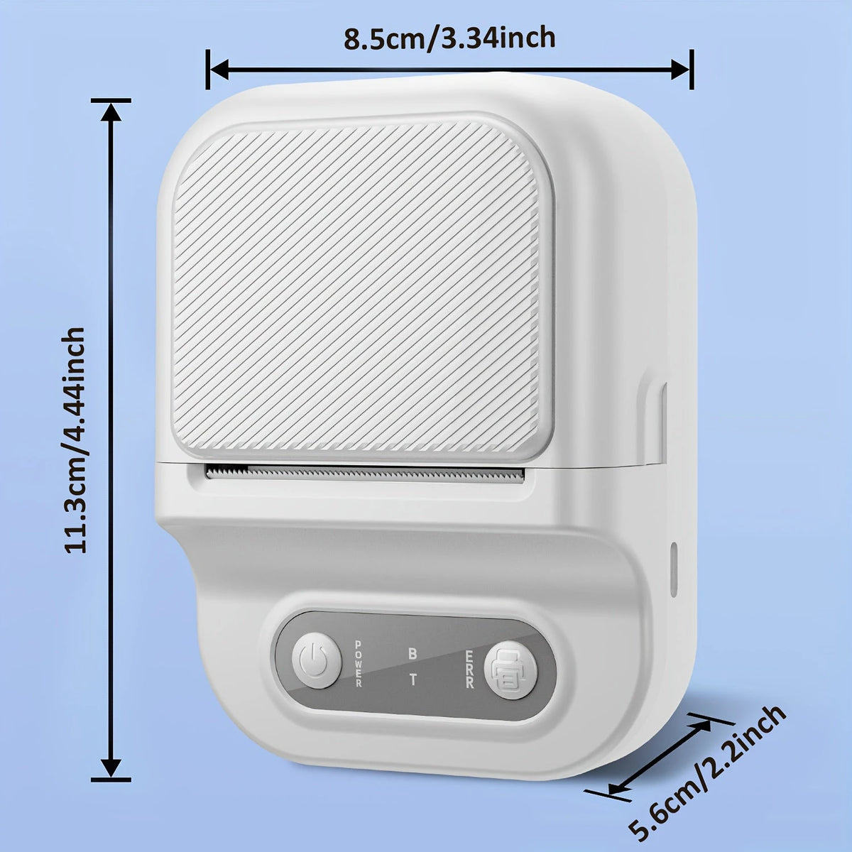 Bluetooth Thermal Label Printer and Paper Options