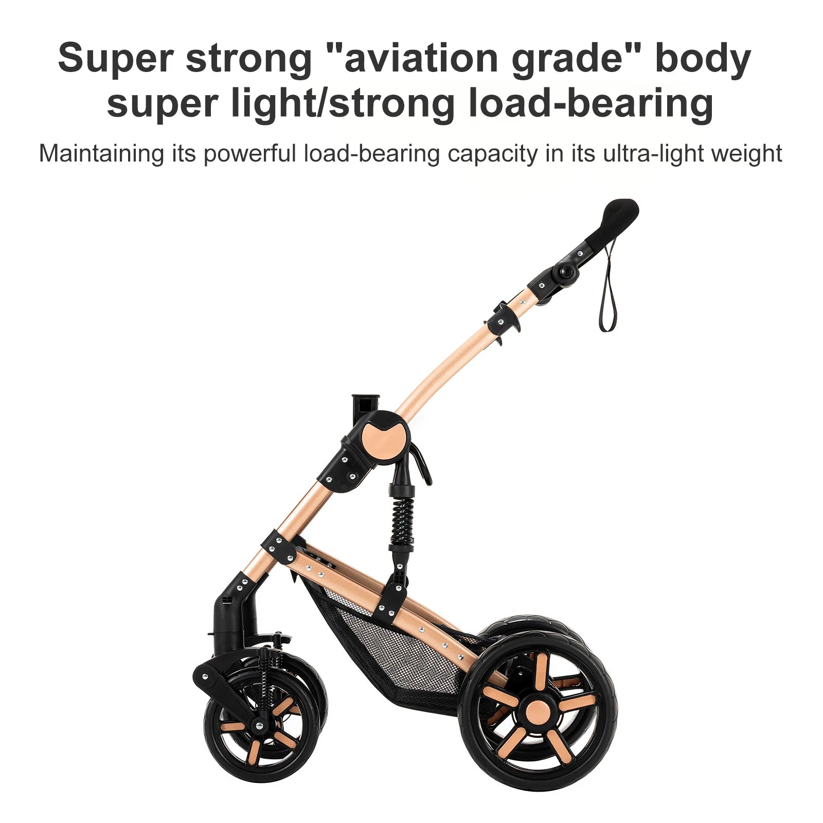 Baby Stroller 3‑in‑1 Lightweight Travel System
