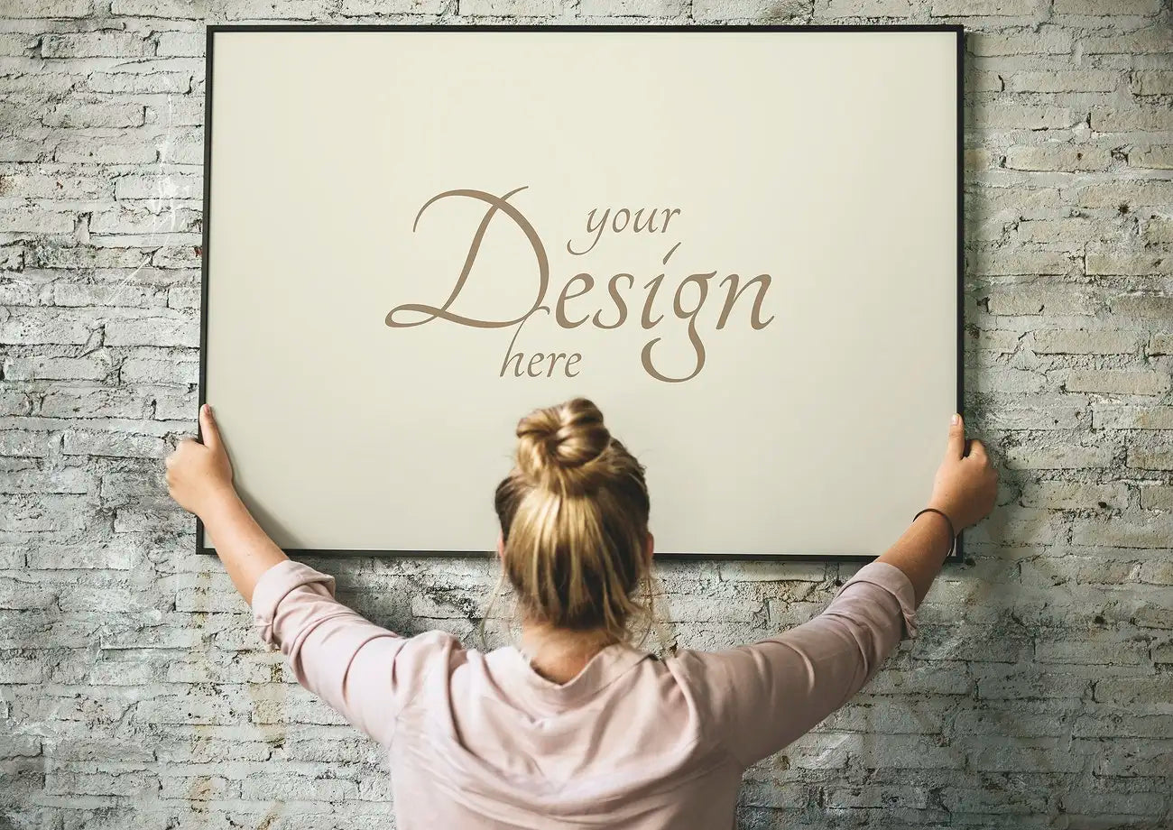 Sada na vlastnú maľbu na plátne s krúžkovým závesným príslušenstvom