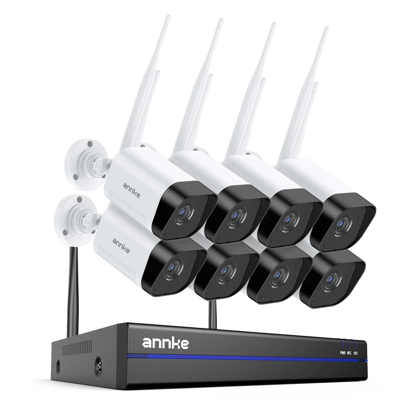 ANNKE 5MP WiFi CCTV System with 16-Channel NVR