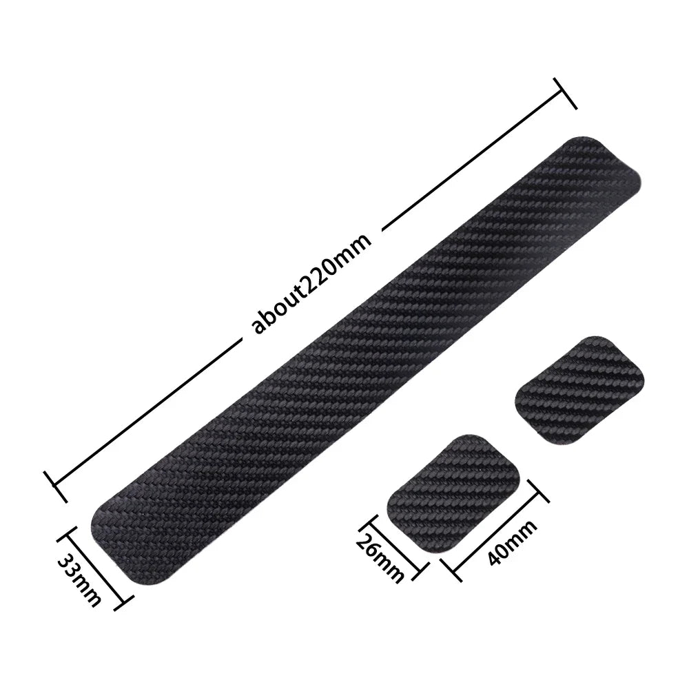 PVC Bicycle Chainstay and Frame Protector Set