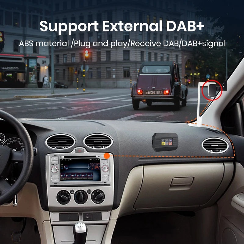 DAB Antenna With USB Adapter for Android Car Radios