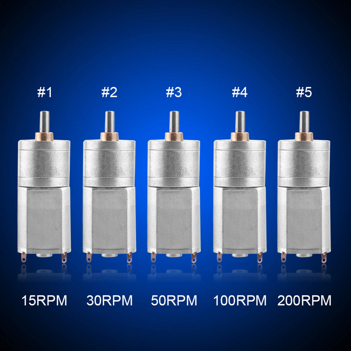12 V:n suurivääntöinen alennusvaihdemoottori, 15-200 RPM, 20 mm:n vaihteisto