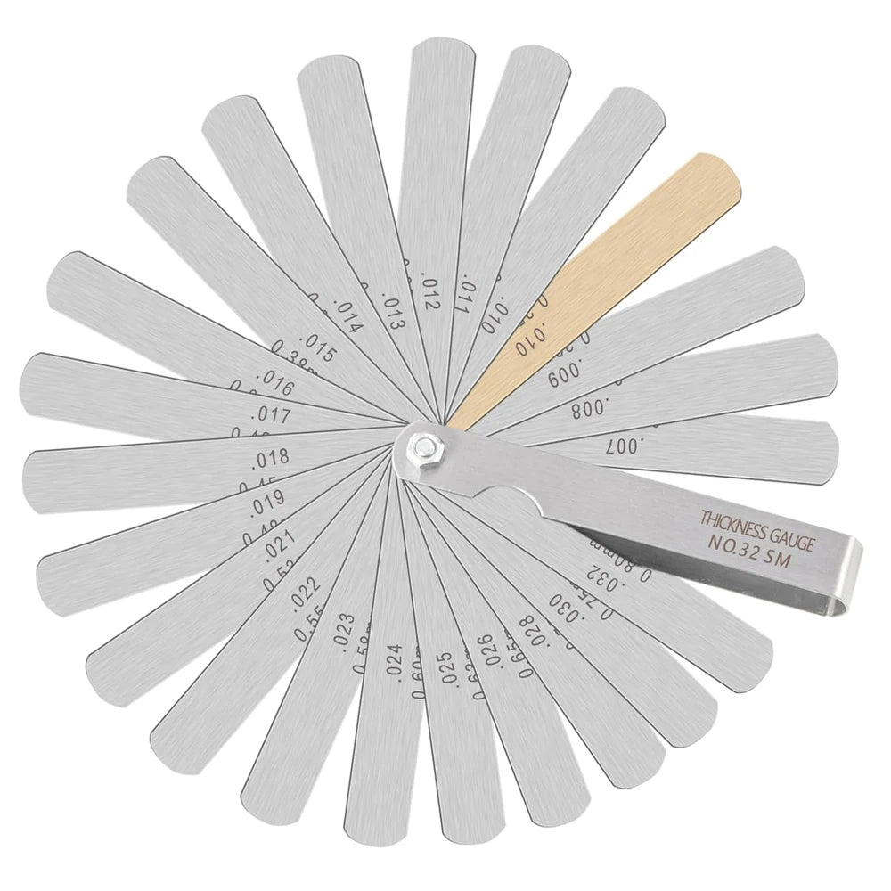 32-Blade Folding Feeler Gauge