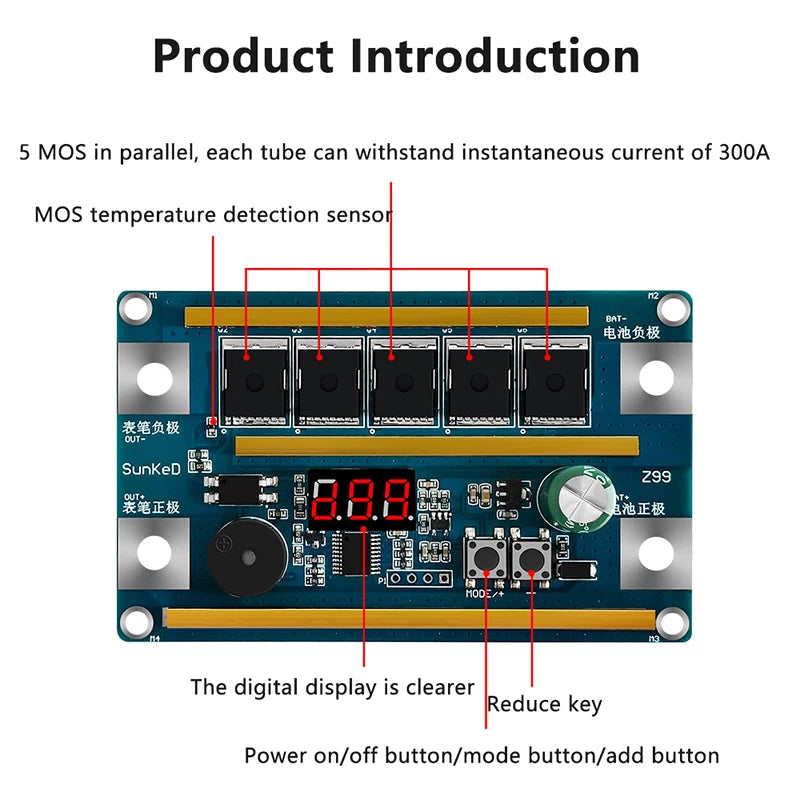 12V DIY Battery Spot-Welder Board - Kit Options
