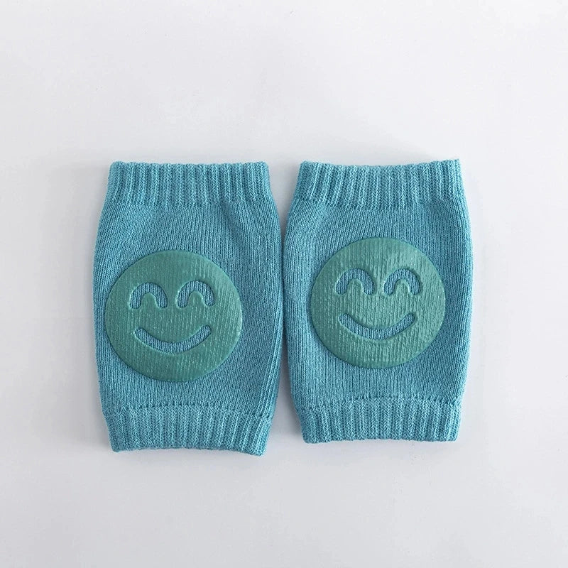 Cotton Baby Knee & Elbow Pads - Blue