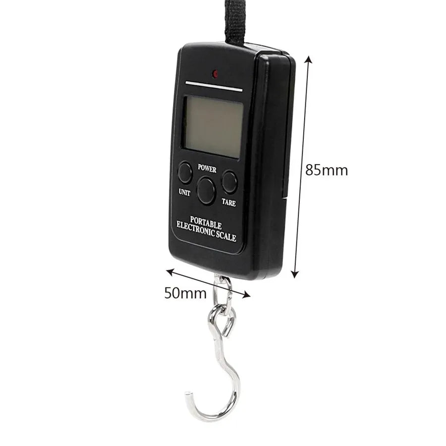 Mini digital ophængsvægt 40 kg/10 g bærbar lommeskala