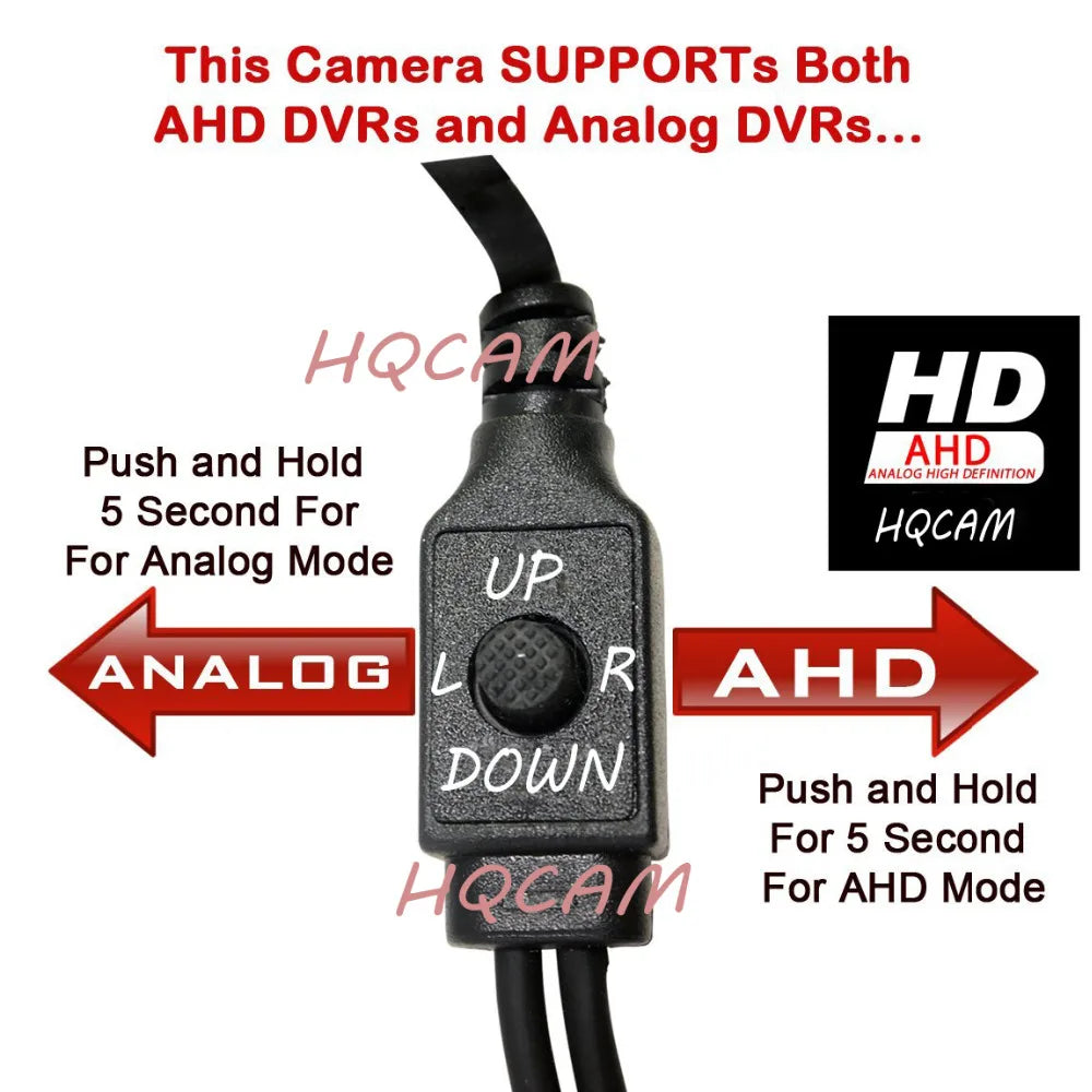 Kamera kopułkowa AHD/CVBS 1080P 3,6 mm