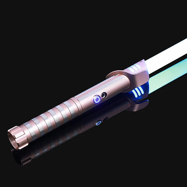 Sabre laser en métal RGB rechargeable avec effets sonores
