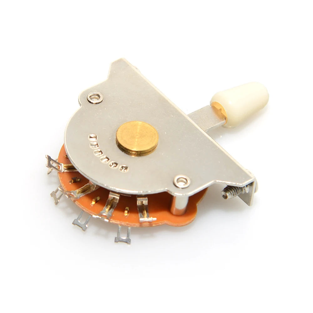 Sélecteur à lame pour guitare électrique avec vis