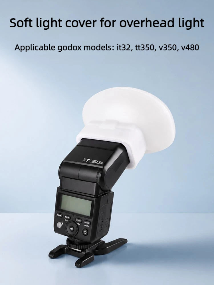 Silicone Flash Diffuser for Godox IT32, TT350, V350 & V480