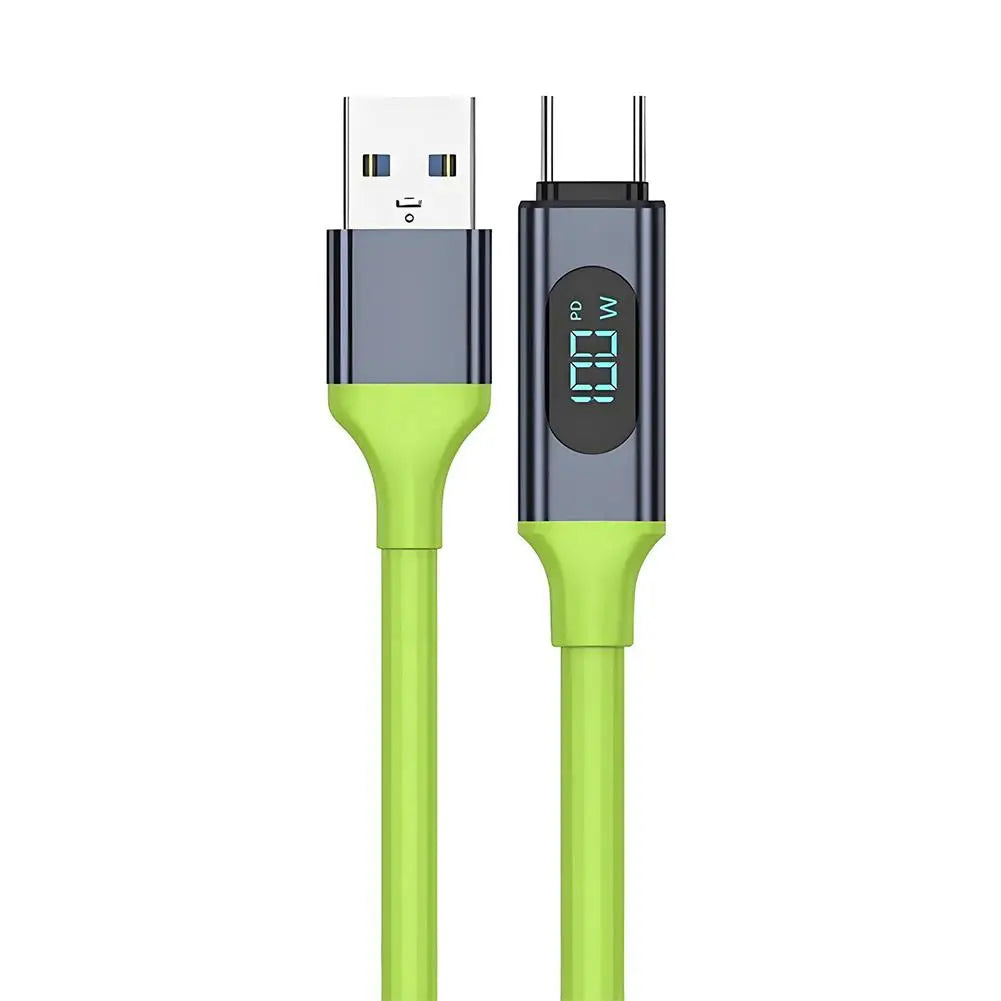 USB-C kabel za punjenje duljine 1.5 m s digitalnim zaslonom