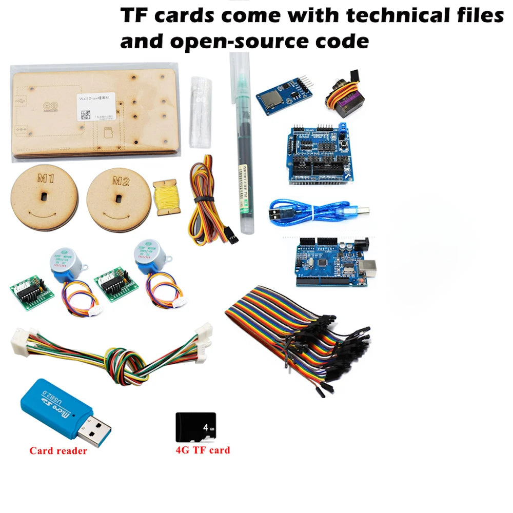DIY Cable Drawing Plotter Robot - Kit Options