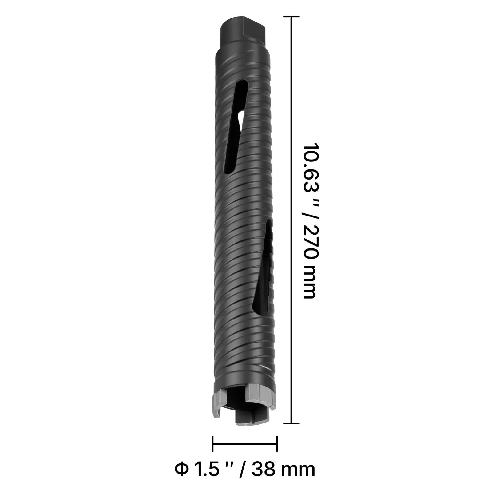 Diamond Core Drill Bit with Adapters for Concrete & Brick Drilling