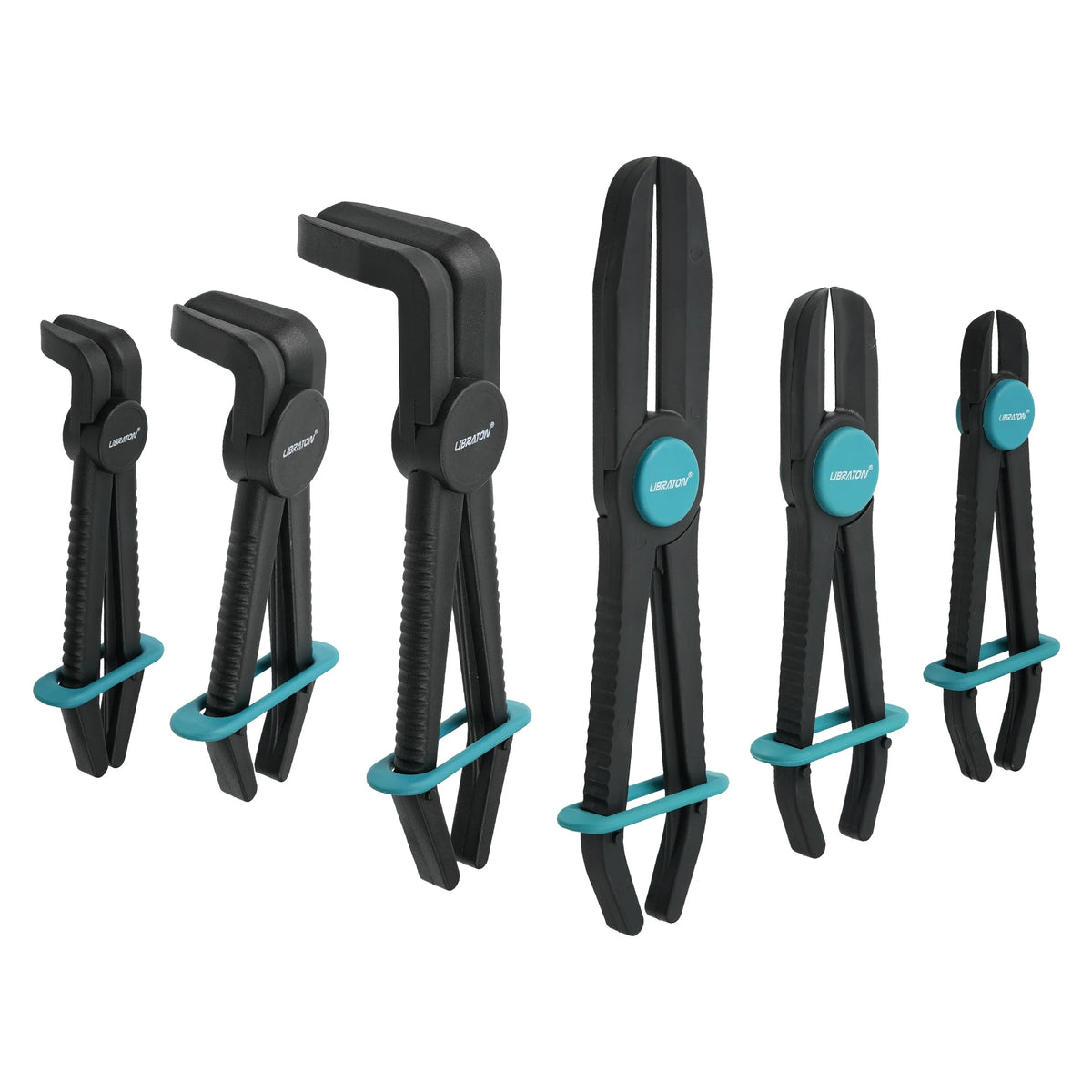Hose Pinch-Off Pliers Set - Six Straight and Angled Tools