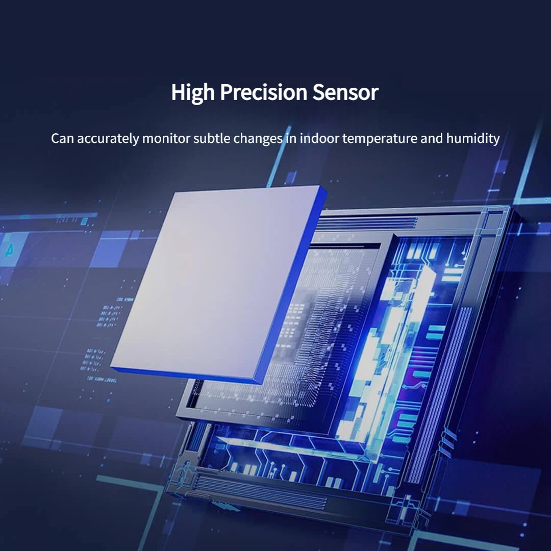 Xiaomi MiaoMiaoCe Intelligent Thermometer Hygrometer Meter Multi Function Clock Digital Display Weather Station Sensor for Home