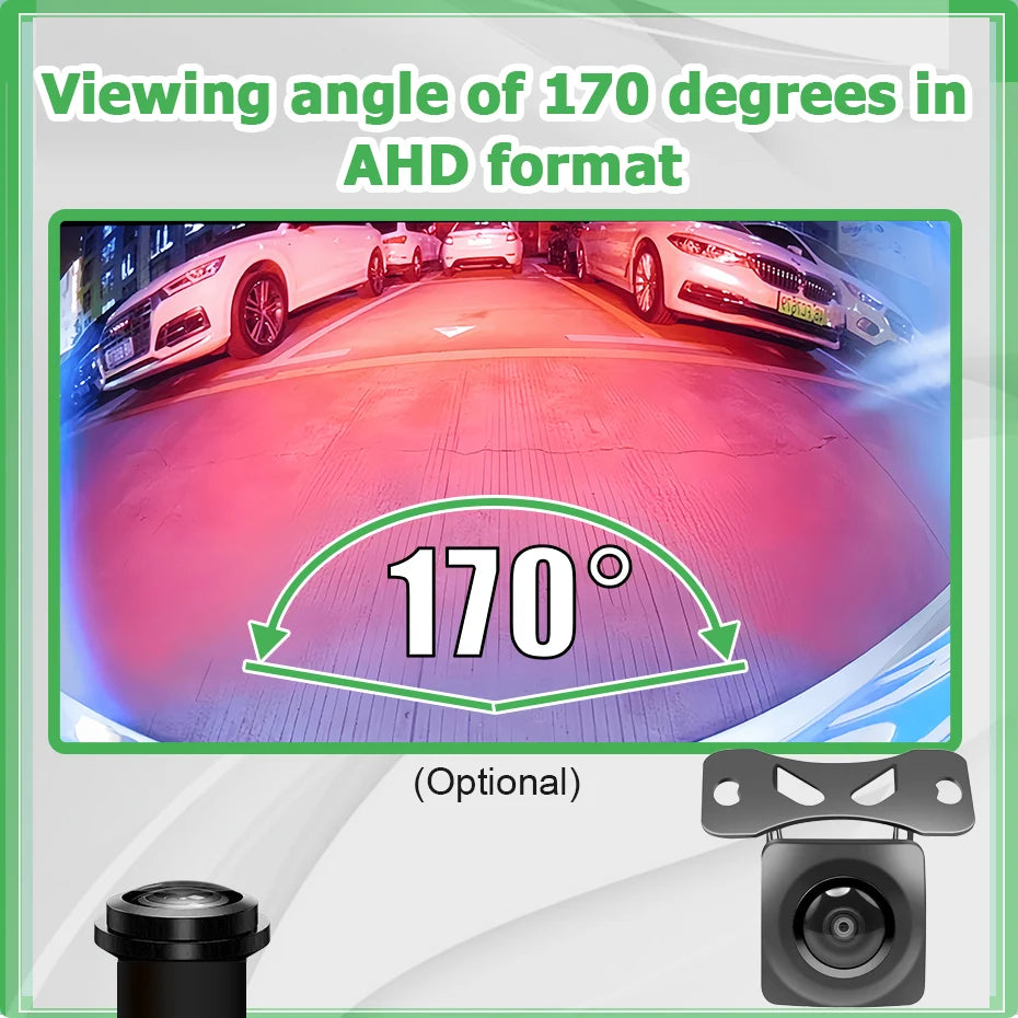 1080P Car Rear View Camera 170° Night Vision Waterproof