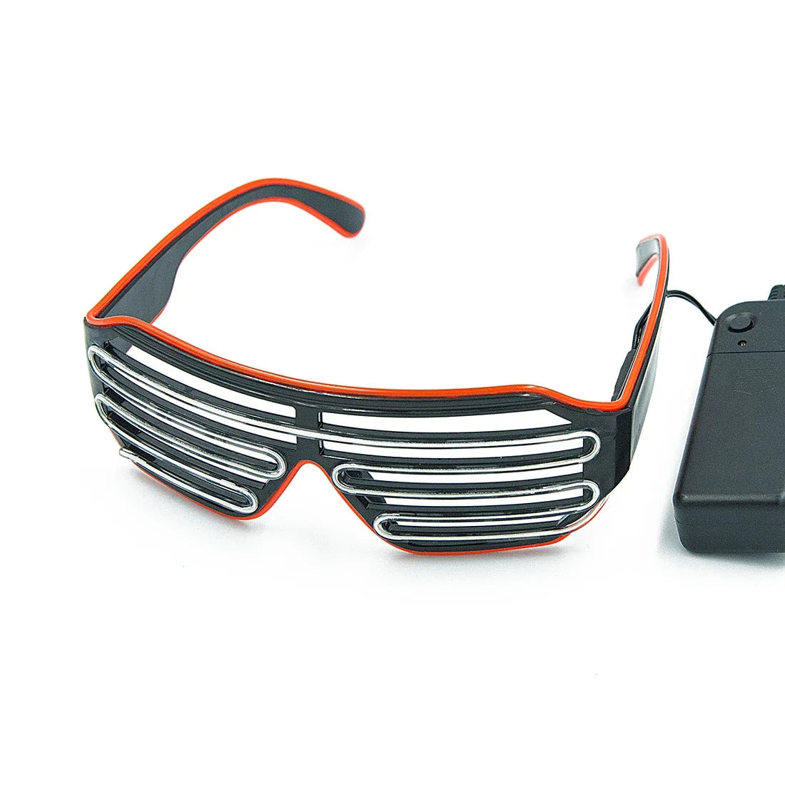 LED Glowing Glasses Gafas Luminous Bril Neon Christmas Glow Sunglasses Flashing Light Glass for Party Supplies Prop Costumes New