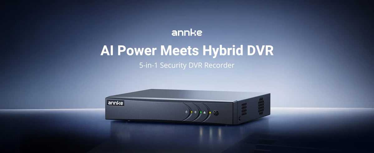 8 Channel 3K Lite 5-in-1 CCTV DVR with Human & Vehicle Detection
