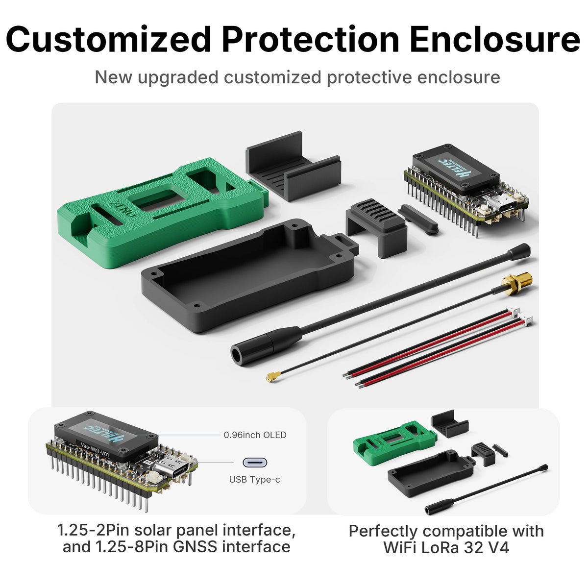 ESP32-S3 LoRa WiFi Mesh Development Board