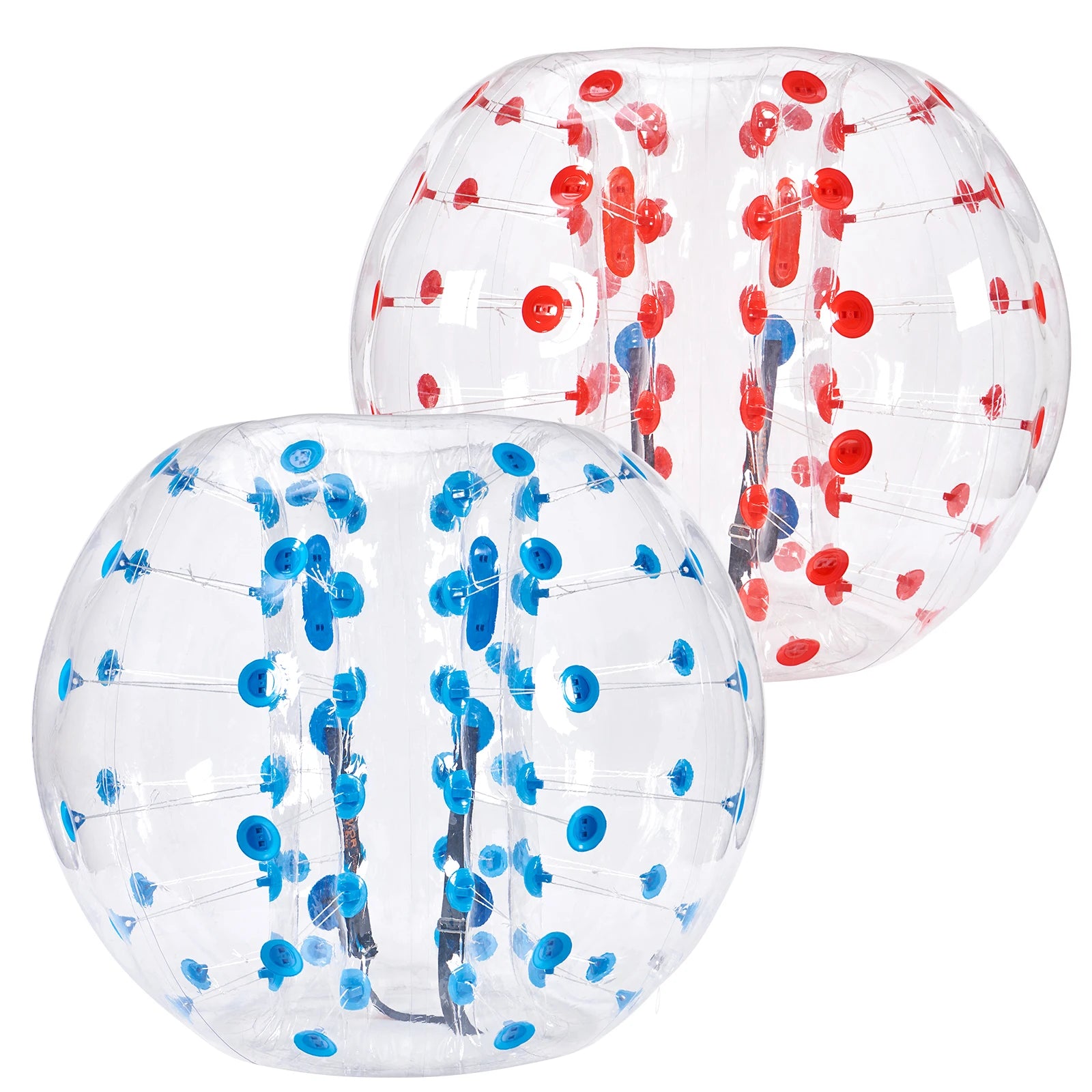 2-Pack 5FT Inflatable Bumper Balls for Fun Outdoor Games