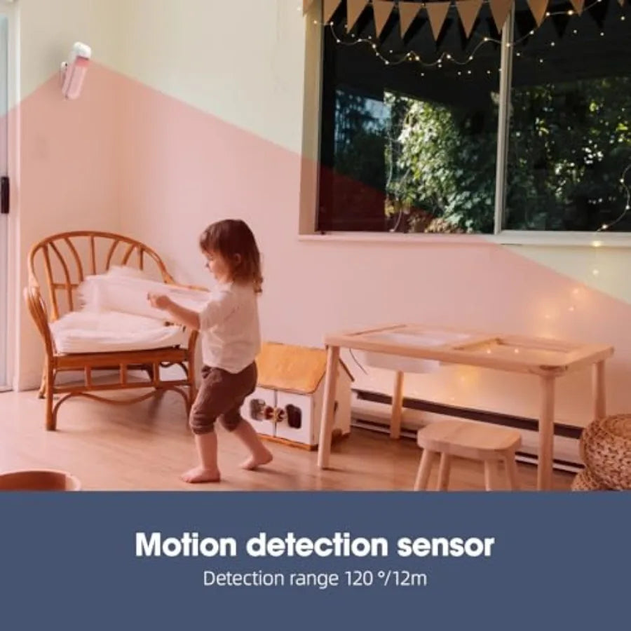 Wireless Touch Screen Home Security Alarm with Motion Detection