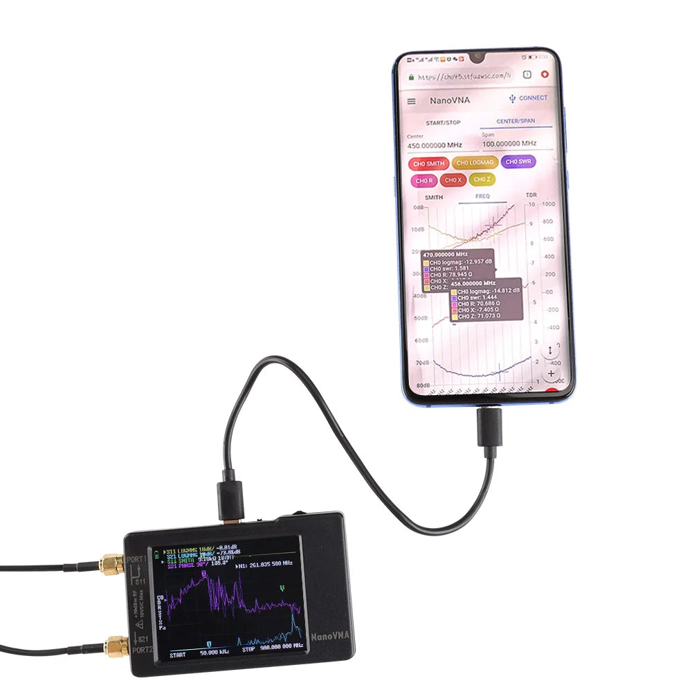 NanoVNA-H/H4 Vector Network Analyzer