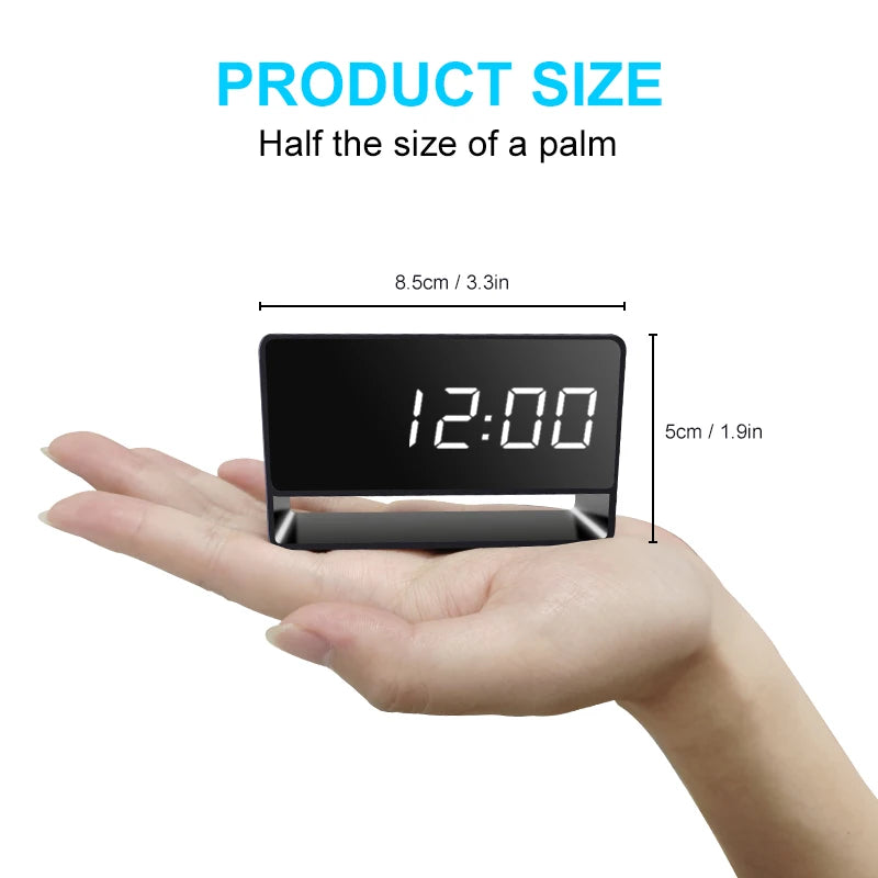 1080P Mini Clock Camera Remote Viewing With Night Vision and Motion Detection 140° Wide Angle Photo Video Recorder For Household
