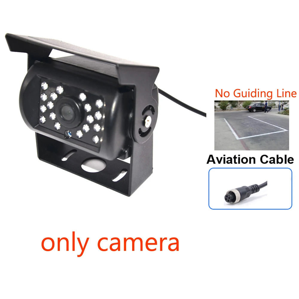 HD IR Night Vision Backup Camera for Trucks, RVs & Buses