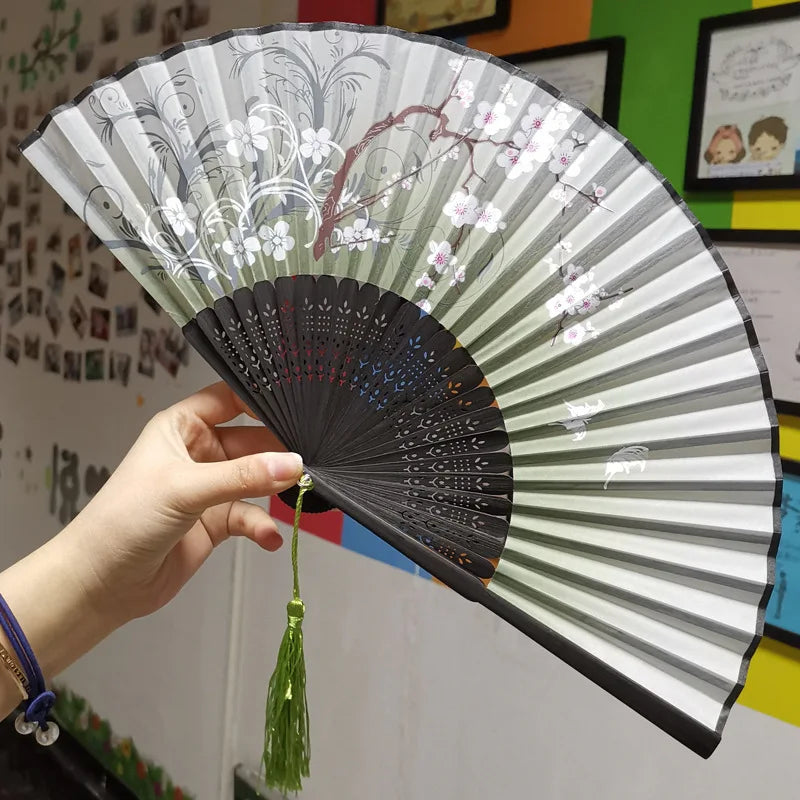 Folding Bamboo Hand Fan in Chinese Style