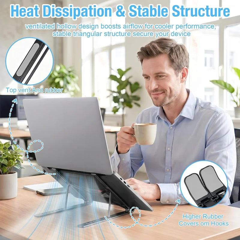 Adjustable Aluminium Laptop Stand