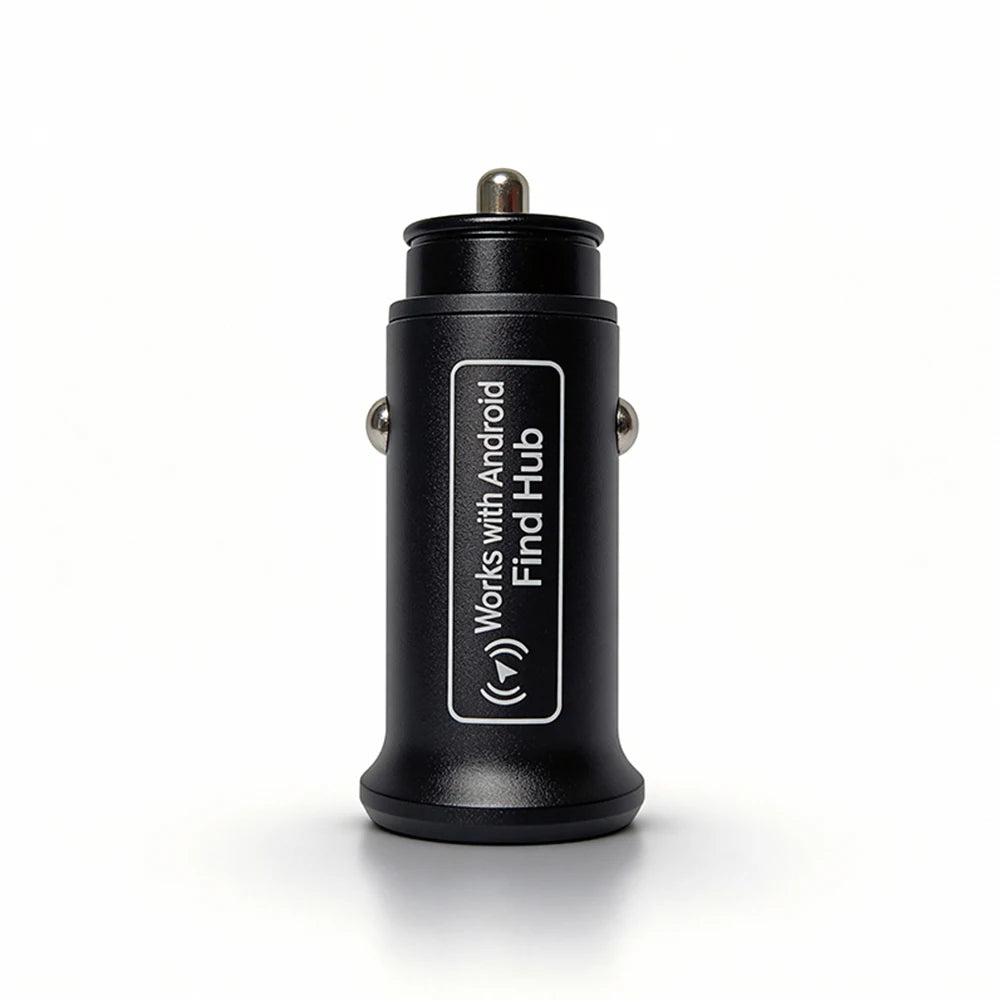 Univerzální mini GPS lokátor, sledování auta, nabíječka do cigaretového zátku, USB Type-C adaptér, skrytá, pro IOS Apple nebo Google Find My APP
