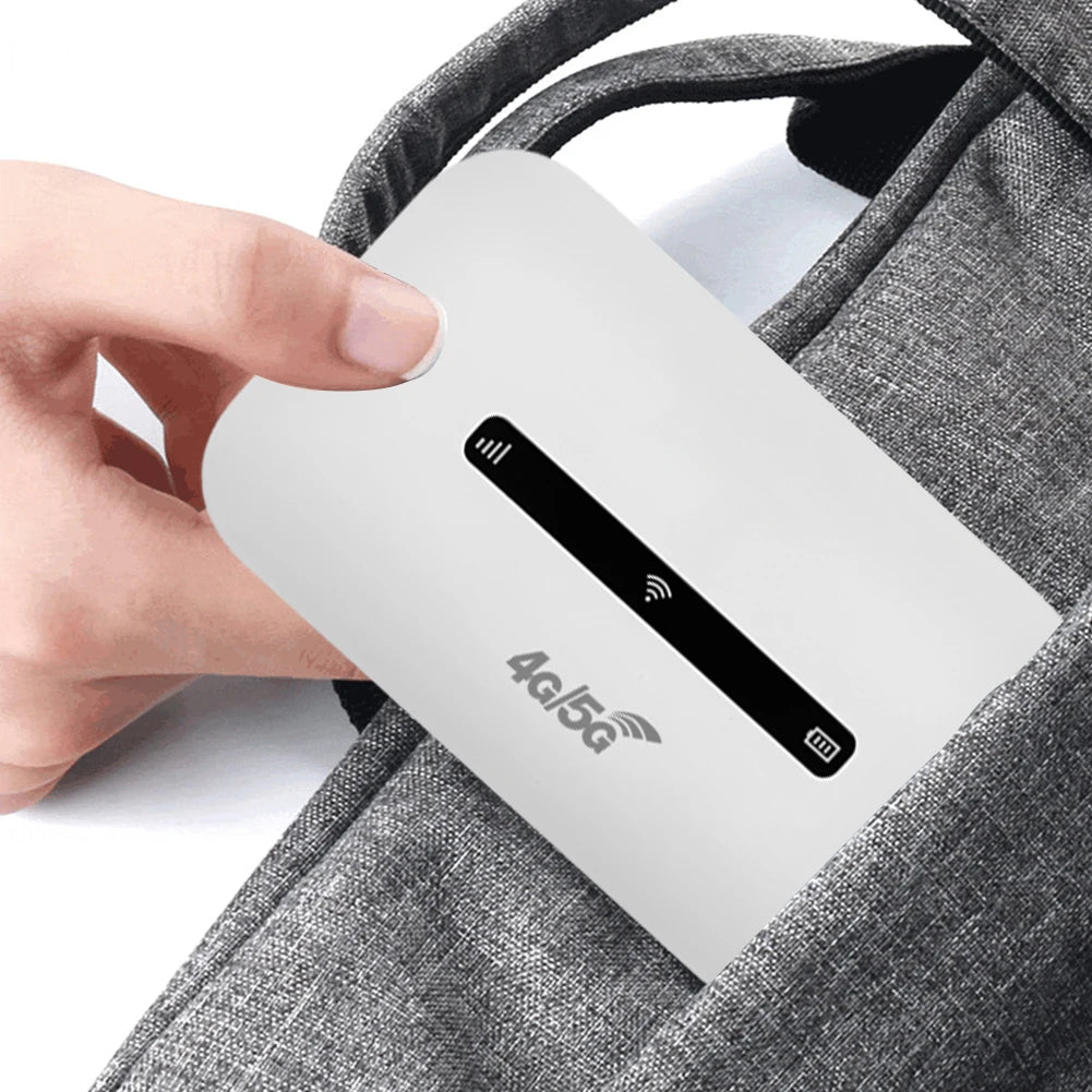 4G LTE Mobile WiFi Router with SIM Slot and Portable Hotspot