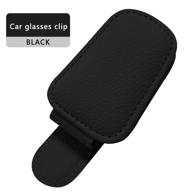 SEAMETAL Magnetic Sunglasses Holder for Car Visor Glasses Clip Durable Stable Eyeglasses Holder Mount Universal Ticket/Card Clip