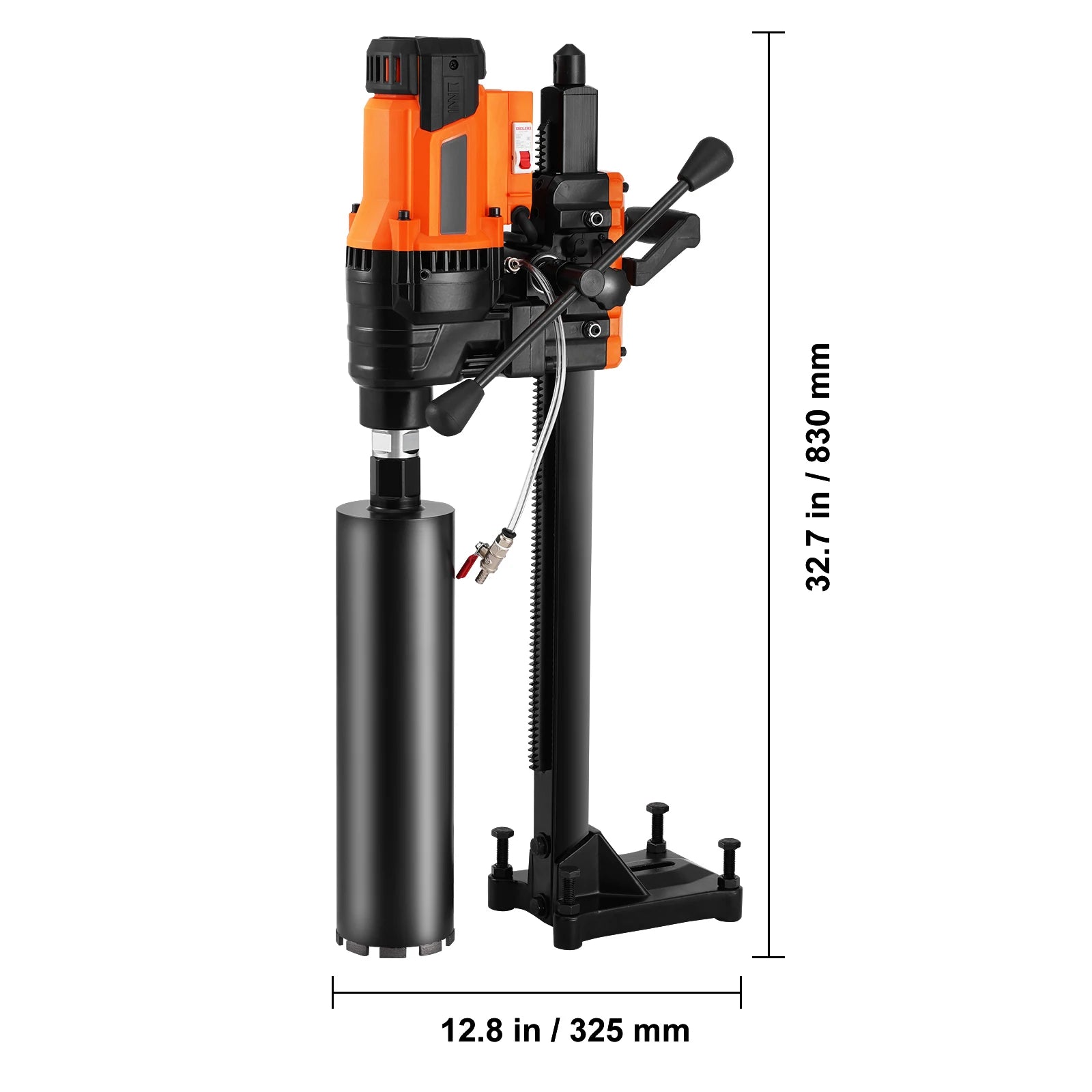 3000W Concrete Core Drill Rig Wet & Dry Diamond Drilling Machine
