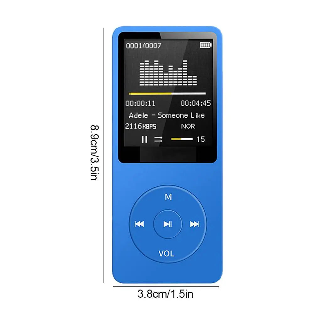 Wiederaufladbarer Taschen-MP3-Player