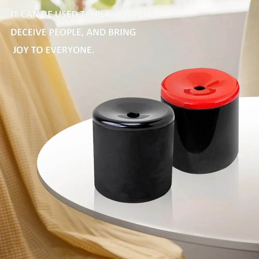 Hot sælger 1/2 stk populære aprilsnar rekvisitter prank sæt prutfløjte prank legetøj støjskaber kreative legetøj prankboks, prutmaskine nyt