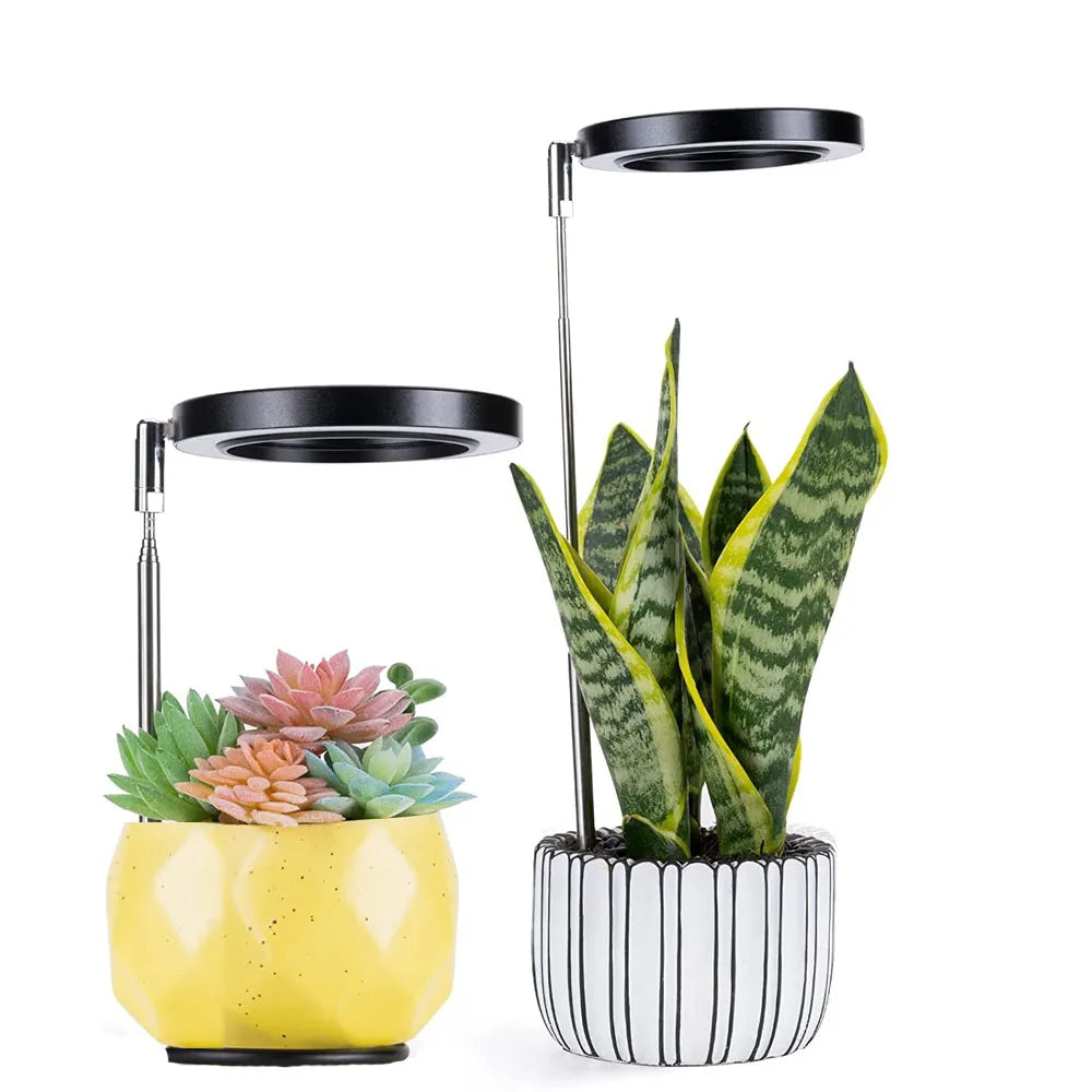 Adjustable USB Plant Light with Soil-Insertion Support
